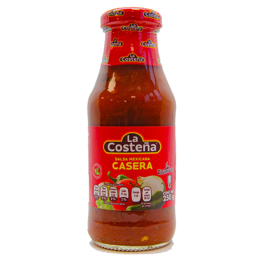 Mexgrocer Europe La Costena Salsa Mexicana Bottle 250g Buy online